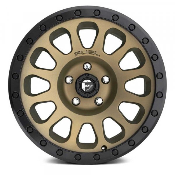 Felga aluminiowa D600 Vector Matte Bronze/Black Bead Ring Fuel