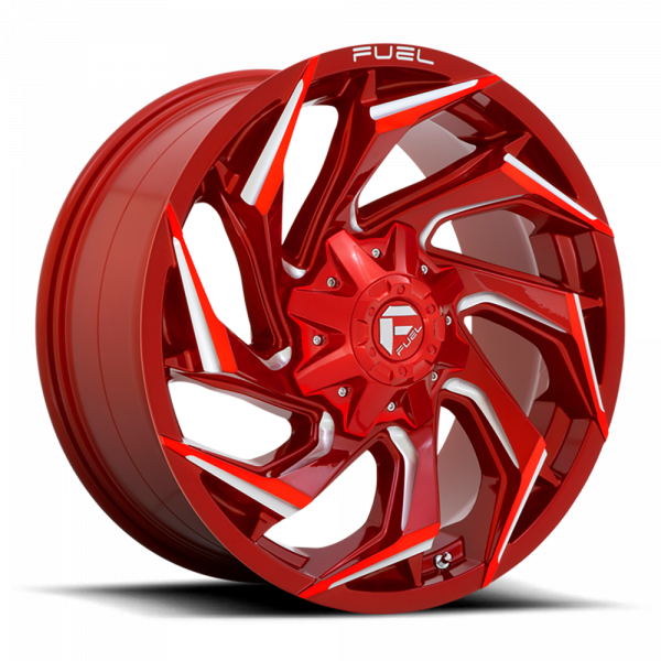 Felga aluminiowa D754 Reaction Candy RED Milled Fuel