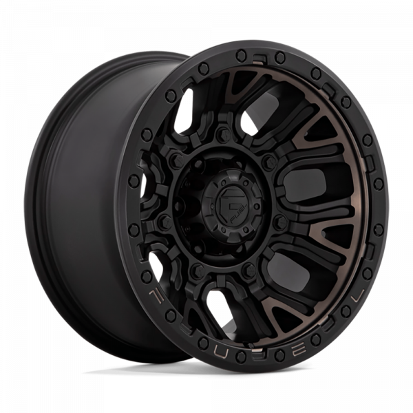 Felga aluminiowa D824 Traction Matte Black W/ Double Dark Tint Fuel