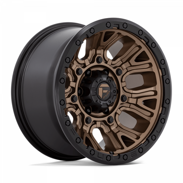 Felga aluminiowa D826 Traction Matte Bronze W/ Black Ring Fuel