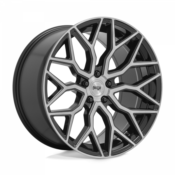 Felga aluminiowa M262 Mazzanti Gloss Black Brushed Face Niche Road Wheels