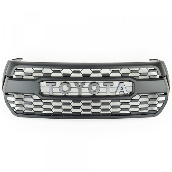 Grill z emblematem Toyota w kolorze srebrnym OFD