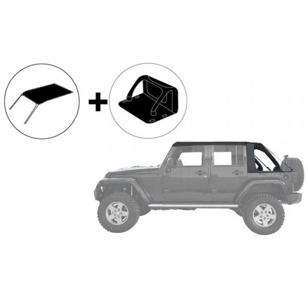 Kompletny soft top Cargo Suntop