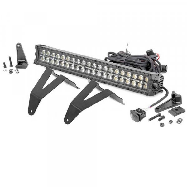 Listwa LED 20″ podwójna white DRL do zderzaka przód Rough Country Black Series