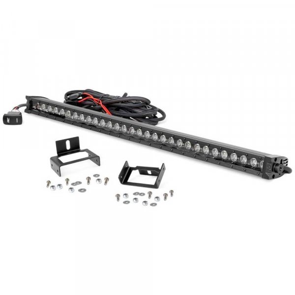 Listwa LED 30″ white DRL do grilla Rough Country Black Series