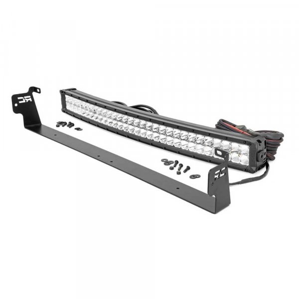 Listwa LED z mocowaniem na zderzak 30″ white DRL Chrome Series Rough Country