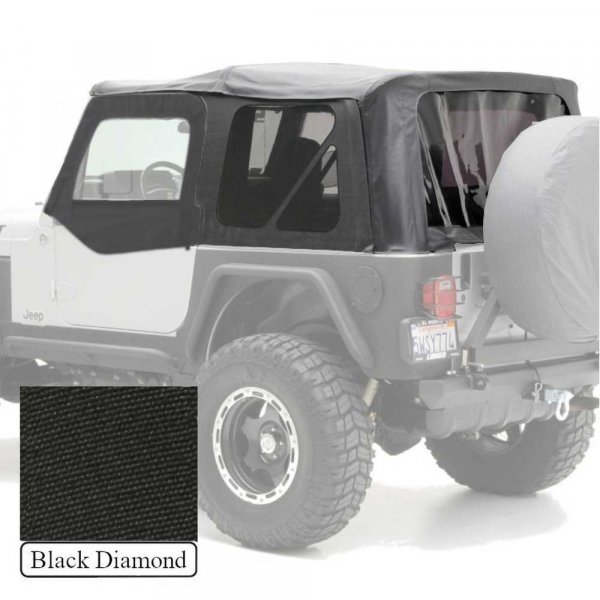 Soft top Black Diamond z torbą Smittybilt