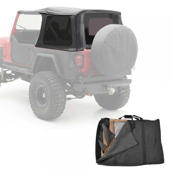 Soft top Denim Black z torbą Smittybilt