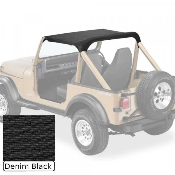 Soft top przód Denim Black Smittybilt