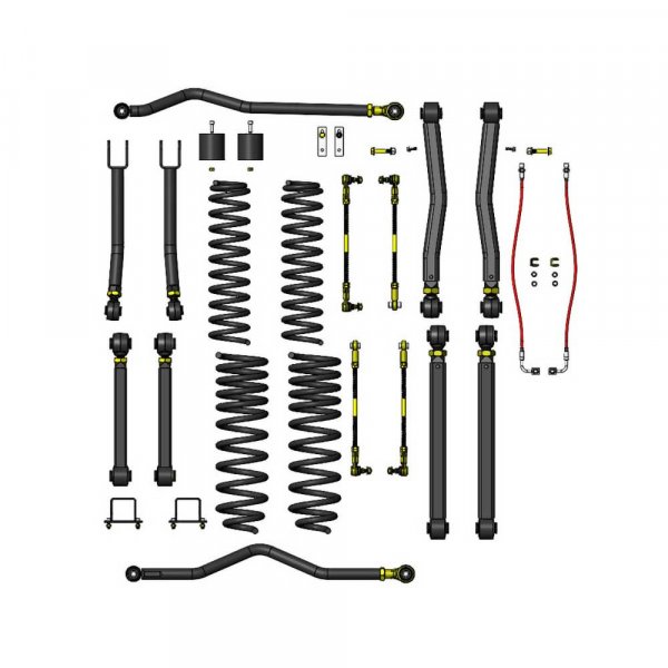 Zestaw zawieszenia Overland+ Clayton Lift 3,5″ Diesel