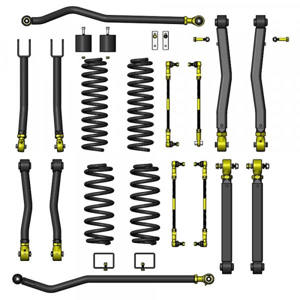 Zestaw zawieszenia Premium Clayton Lift 3,5″ Diesel