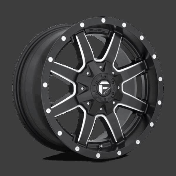 Felga aluminiowa D538 MAVERICK Matte Black Milled FUEL