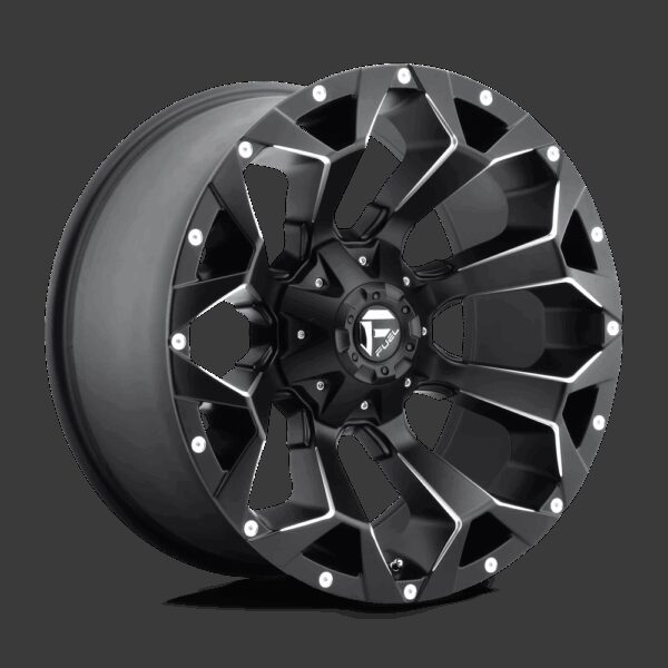 Felga aluminiowa D546 Assault Matte Black Milled Fuel