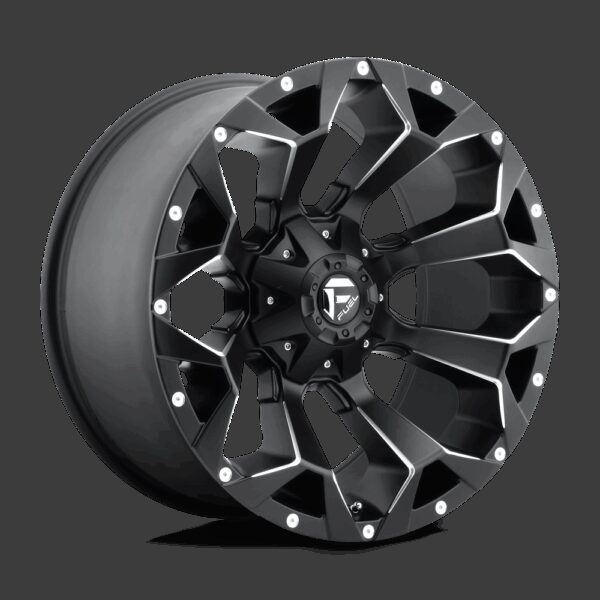 Felga aluminiowa D546 Assault Matte Black Milled Fuel