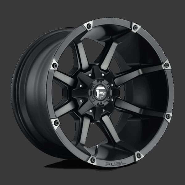 Felga aluminiowa D556 COUPLER Matte Black Double Dark Tint FUEL