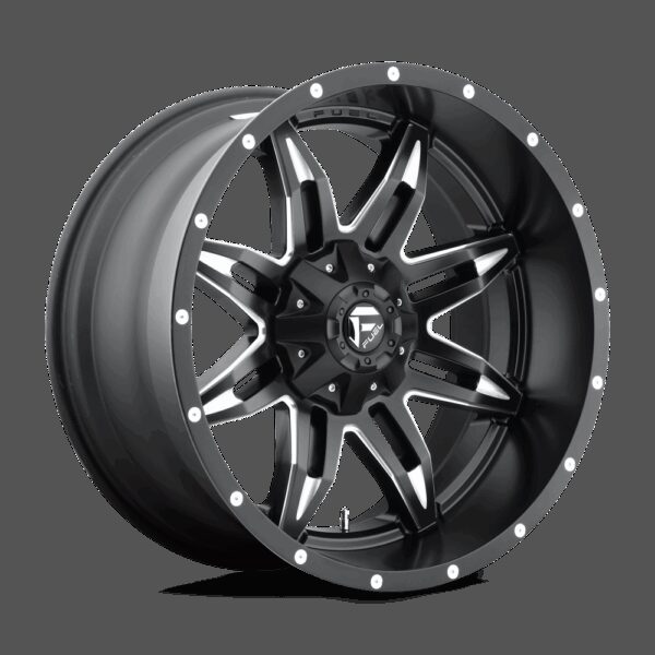 Felga aluminiowa D567 LETHAL Matte Black Milled FUEL