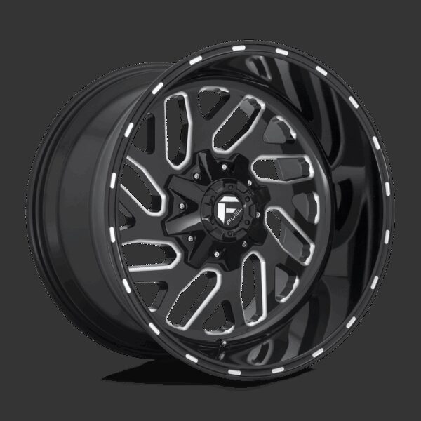 Felga aluminiowa D581 TRITON Gloss Black Milled FUEL