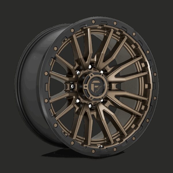 Felga aluminiowa D681 REBEL Matte Bronze Black Bead Ring FUEL