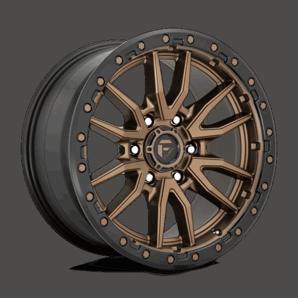 Felga aluminiowa D681 Rebel Matte Bronze Black Bead Ring Fuel