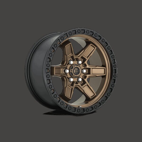 Felga aluminiowa D699 Kicker Matte Bronze Black Bead Ring Fuel