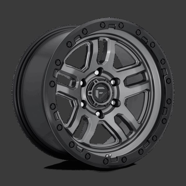 Felga aluminiowa D701 Ammo Matte GUN Metal Black Bead Ring Fuel