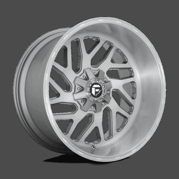 Felga aluminiowa D715 TRITON PLATINUM Brushed Gun Metal Tinted Clear FUEL