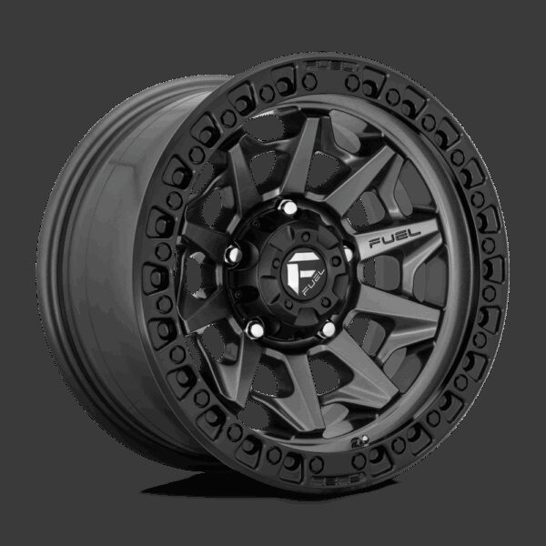 Felga aluminiowa D716 COVERT Matte Gun Metal Black Bead Ring FUEL