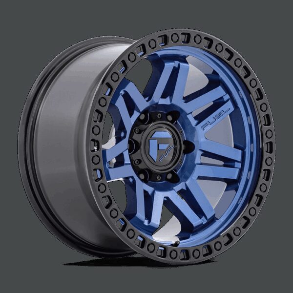 Felga aluminiowa D813 Syndicate Dark Blue W/ Black Ring Fuel