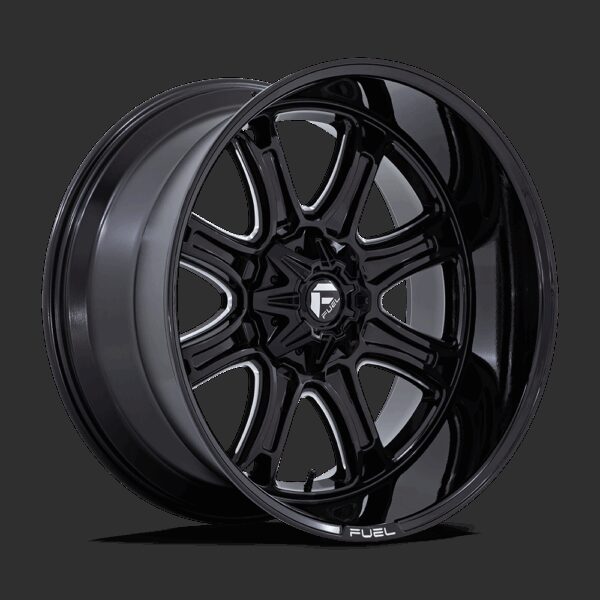 Felga aluminiowa DARKSTAR Gloss Black Milled FUEL