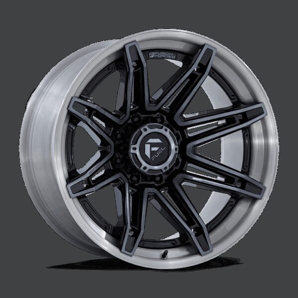 Felga aluminiowa FC401 BRAWL Gloss Black Brushed Dark Tint FUEL