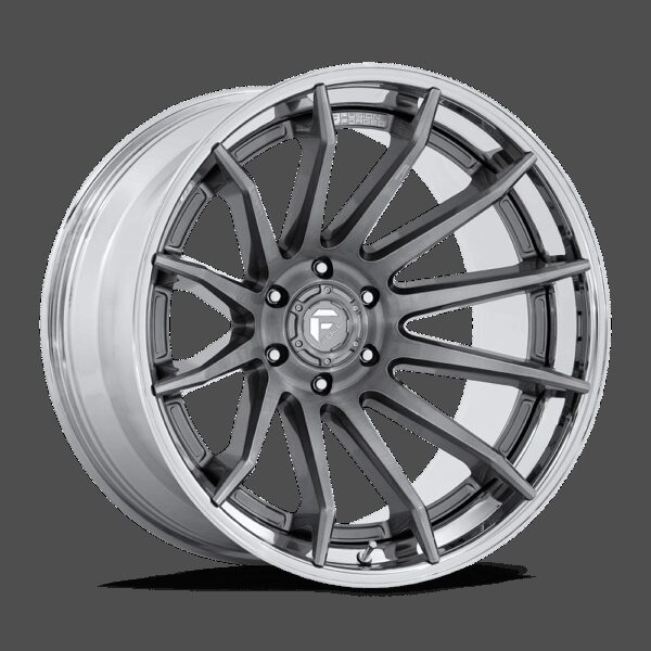 Felga aluminiowa FC403 BURN Platinum W/ Chrome Lip FUEL