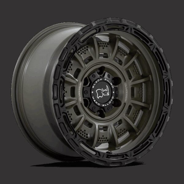 Felga aluminiowa LEGION Olive Drab Green W/ Black Lip BLACK RHINO