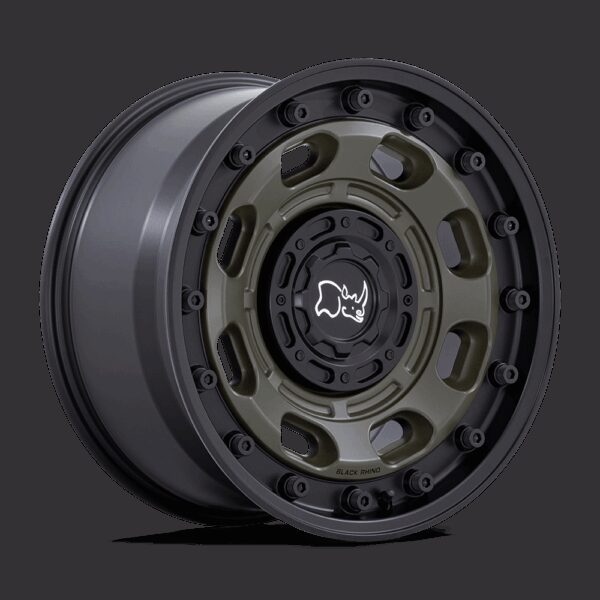 Felga aluminiowa Olive Drab Green W/ Black LIP Atlas Black Rhino