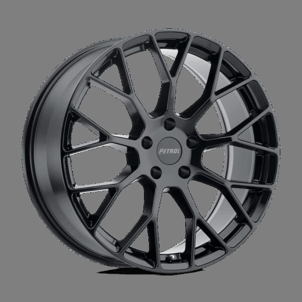 Felga aluminiowa P2B Gloss Black PETROL