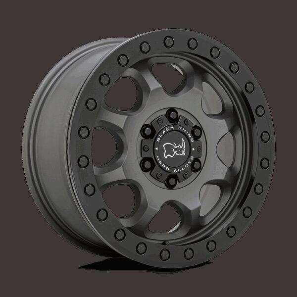 Felga aluminiowa VENTURE BEADLOCK Matte Gunmetal W/ Black Hardware BLACK RHINO