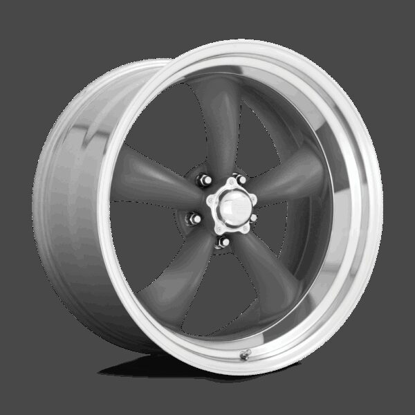 Felga aluminiowa VN215 CLASSIC TORQ THRUST II Mag Gray W/ Machined Lip AMERICAN RACING