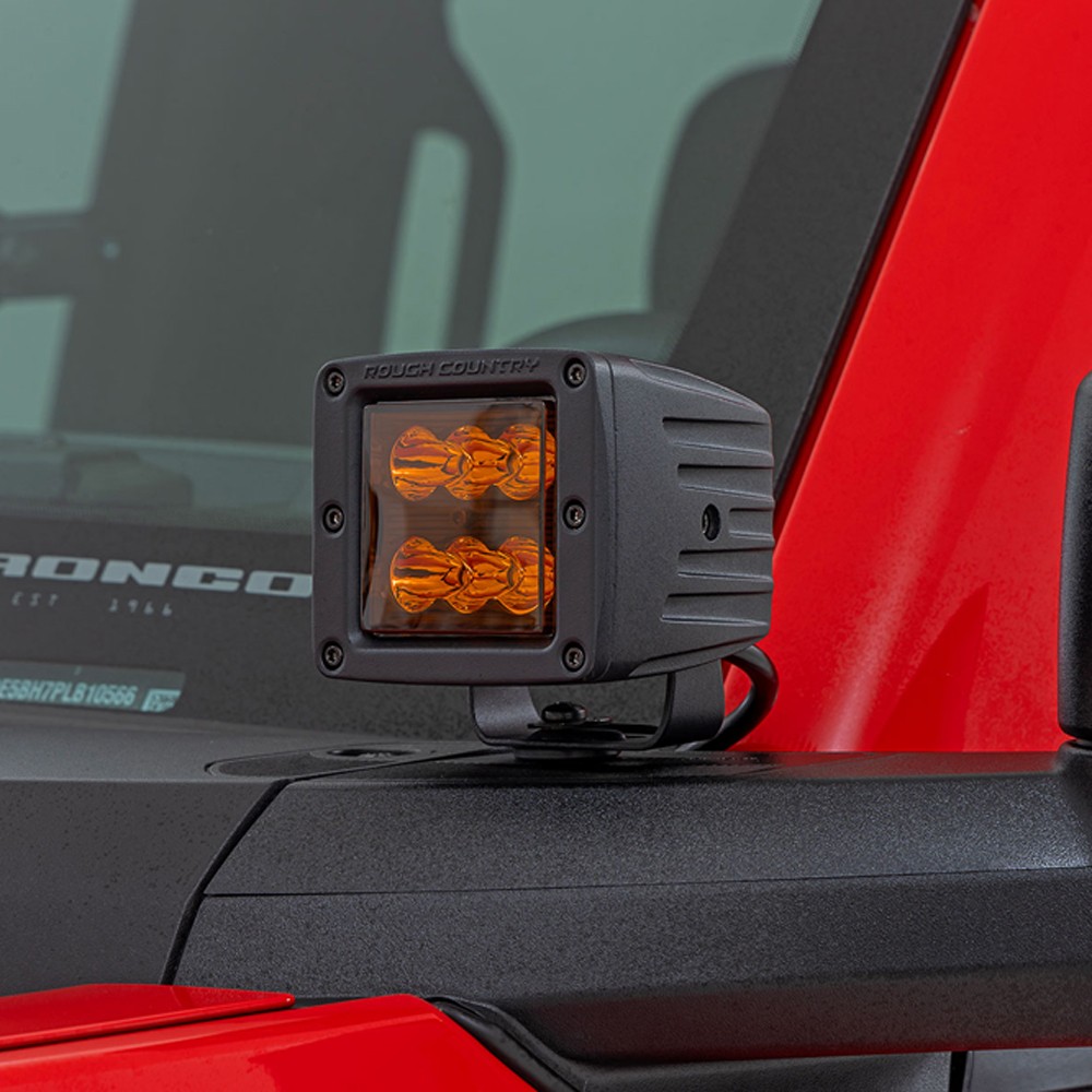 lampy-led-2-kwadratowe-amber-spot-rough-country lampy-led-2-kwadratowe-amber-spot-rough-country