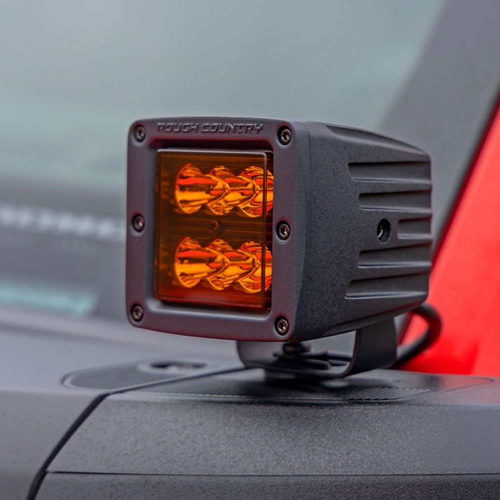 lampy-led-2-kwadratowe-amber-spot-rough-country lampy-led-2-kwadratowe-amber-spot-rough-country