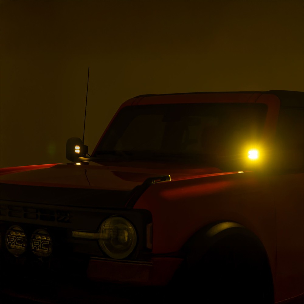 lampy-led-2-kwadratowe-amber-spot-rough-country lampy-led-2-kwadratowe-amber-spot-rough-country