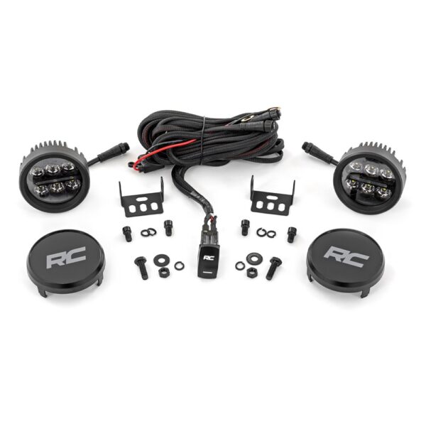 Lampy LED 3,5″ okrągłe Amber DRL Rough Country