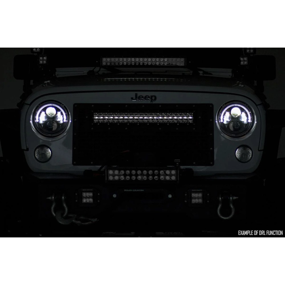 listwa-led-12-podwojna-white-drl-spotflood-rough-country-black-series listwa-led-12-podwojna-white-drl-spotflood-rough-country-black-series