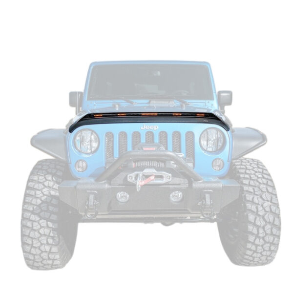 Listwa z lampami obrysowymi LED amber Husky Liners Aeroskin Lightshield Pro