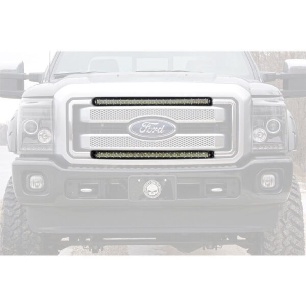 Listwy LED 30″ podwójne do grilla spot Rough Country Black Series