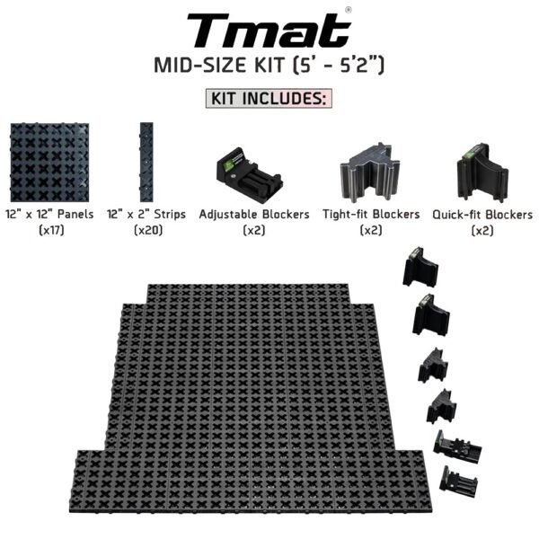 Mata ochronna z organizerem na pakę 5′-5’2″ Tmat