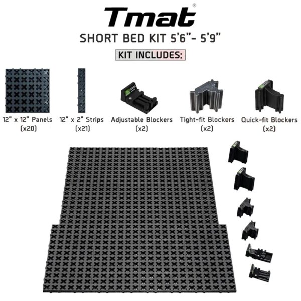 Mata ochronna z organizerem na pakę 5’6″-5’9″ Tmat