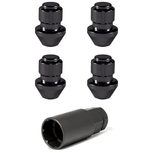 Nakrętki zabezpieczające do felg krótkie zestaw M14x1,5 Gorilla