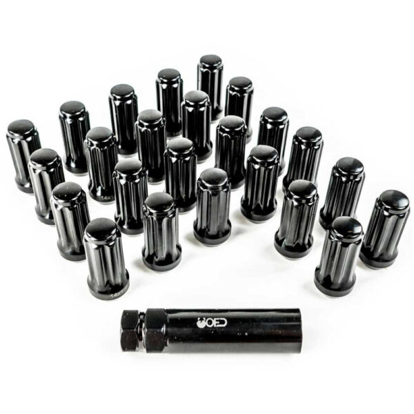 Nakrętki zabezpieczające zestaw do felg długie 9/16-18 UNF OFD