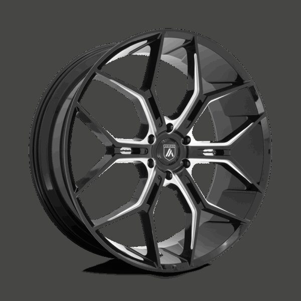 Felga aluminiowa ABL-38 MONARCH TRUCK Gloss Black Milled ASANTI