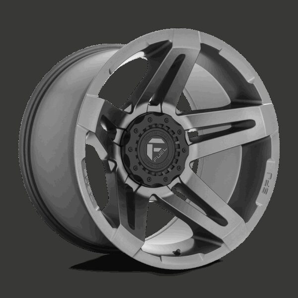 Felga aluminiowa D764 SFJ Matte Gun Metal FUEL
