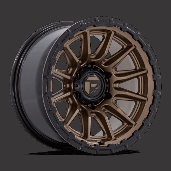 Felga aluminiowa FC866 PISTON Matte Bronze W/ Gloss Black Lip FUEL